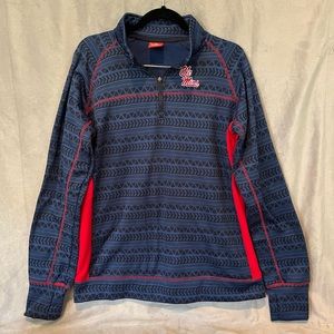 Colosseum Ole Miss XXL Fleece Pullover